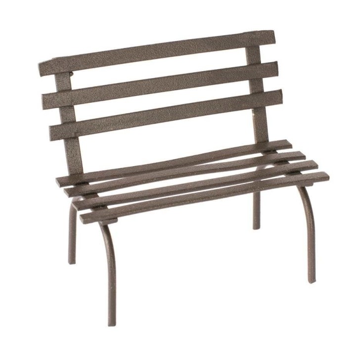 Mini-Gardening Gartenbank  rost 6,5x6x4cm