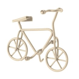 Mini-Gardening Fahrrad creme 6,5x4x5,5cm