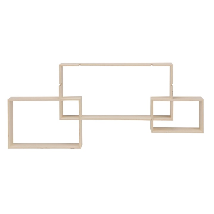 Design-Rahmen Holz rechteck 3Stück 60x30x10/18x27x10cm/39x27x10cm