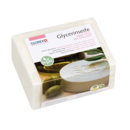 Savon à l'huile d'olive écolo. 500g opaque