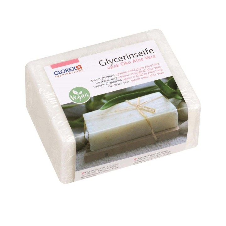 Glycerin soap with Aloe Vera 500g opaque