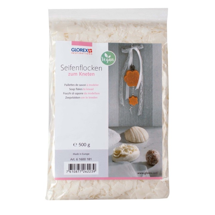 Seifenflocken zum Kneten weiss 500g