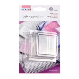 Giessform quadrat 3 Stück