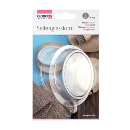 Giessform oval 2 Stück