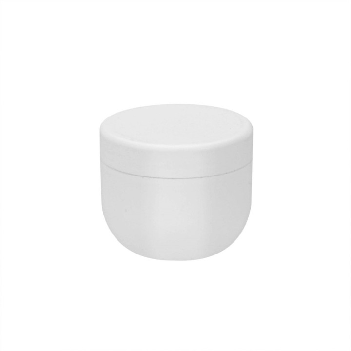 Creme-Dose 10ml weiss einwandig, 2 Stück