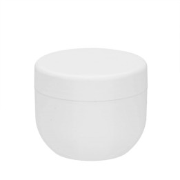 Pot de crème 50ml blanc  à simple paroi