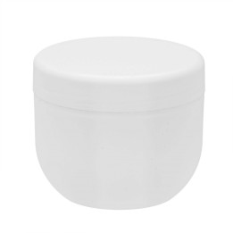 Pot de crème 100ml blanc  à simple paroi