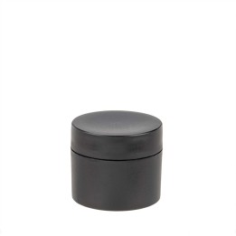 Creme-Dose 30ml schwarz doppelwandig