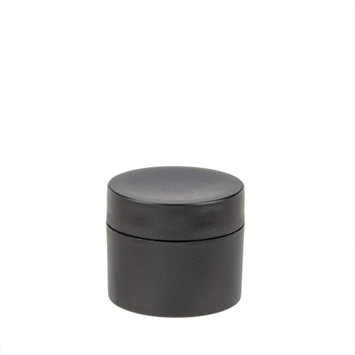 Creme-Dose 30ml schwarz doppelwandig
