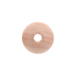 Rohholzkugel 12mm 25 Stück natur