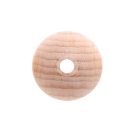 Rohholzkugel 18mm 15 Stück natur