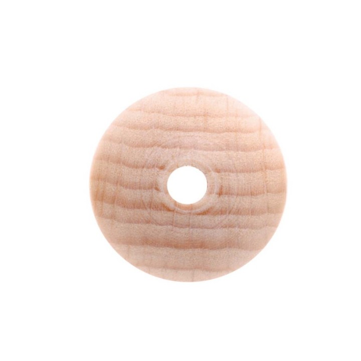 Rohholzkugel 18mm 15 Stück natur