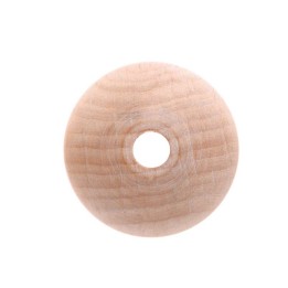 Rohholzkugel 20mm 12 Stück, natur