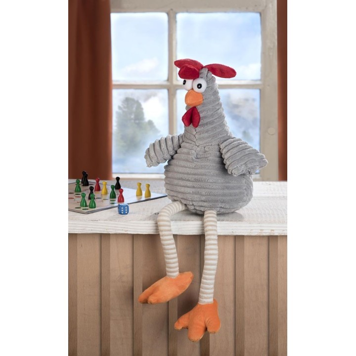 Kit créatif coq 40cm Pollo - Peluche à rembourrer