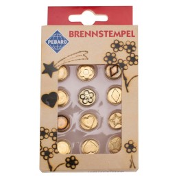 Brennstempel Formen 12-teilig