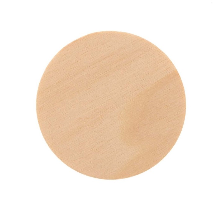 Disque bois contrepl. 6cm 6pcs FSC