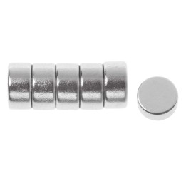 Magnete extra stark 6St D: 8mm H: 4mm