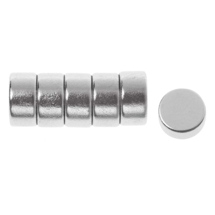 Magnete extra stark 6St D: 8mm H: 4mm