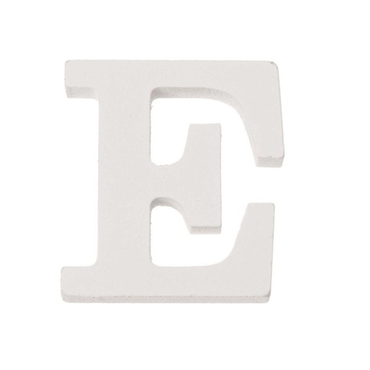 Letter E MDF 5,5x0,9cm 1pce
