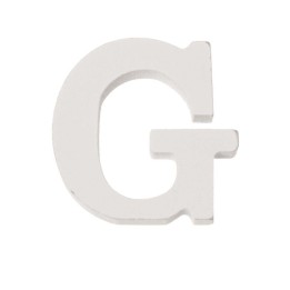 Buchstabe G MDF 5,5x0,9cm 1 Stück