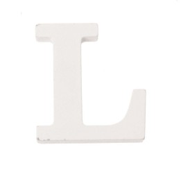 Lettre L MDF 5,5x0,9cm 1pce