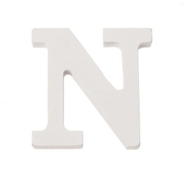 Buchstabe N MDF 5,5x0,9cm 1 Stück