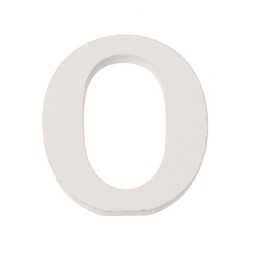 Buchstabe O MDF 5,5x0,9cm 1 Stück