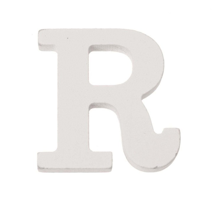 Lettre R MDF 5,5x0,9cm 1pce
