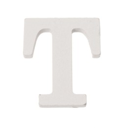 Lettre T MDF 5,5x0,9cm 1pce