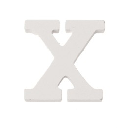 Letter X MDF 5,5x0,9cm 1pce