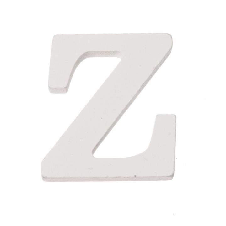 Lettre Z MDF 5,5x0,9cm 1pce