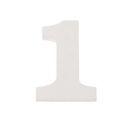Chiffre 1 MDF 5,5x0,9cm 1pce