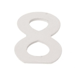 Zahl 8 MDF 5,5x0,9cm 1St