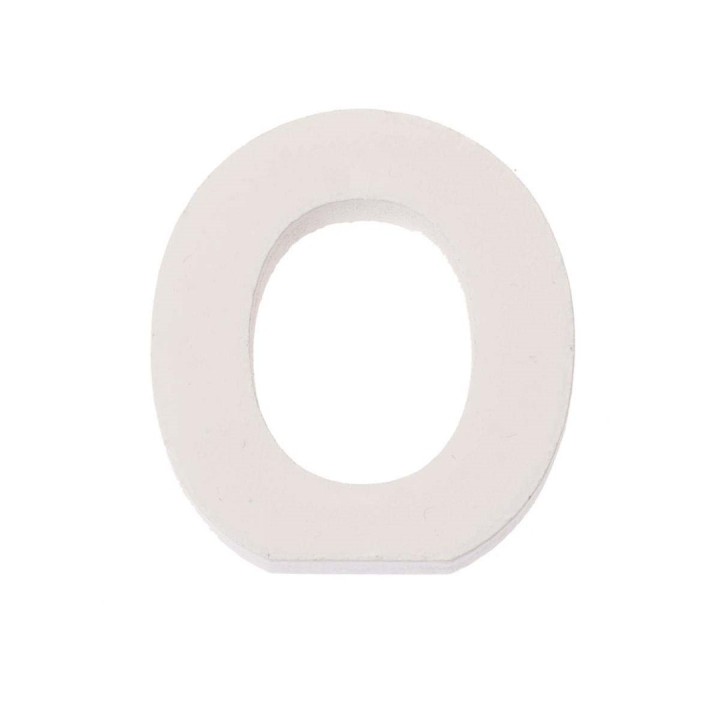Chiffre 0 MDF 5,5x0,9cm 1pce