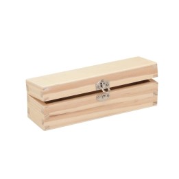 Holzbox rechteckig 17x5x5,5cm