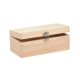 Holzbox rechteckig 23x11x9cm