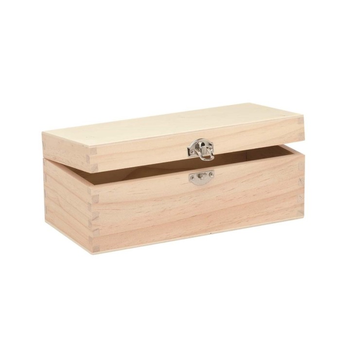 Holzbox rechteckig 23x11x9cm
