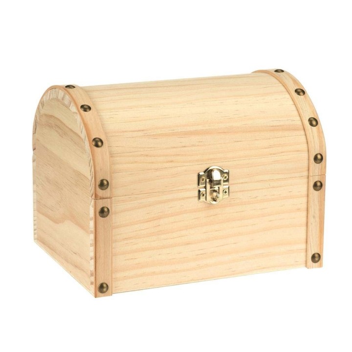 Wooden chest, pine FSC 20x15x15cm