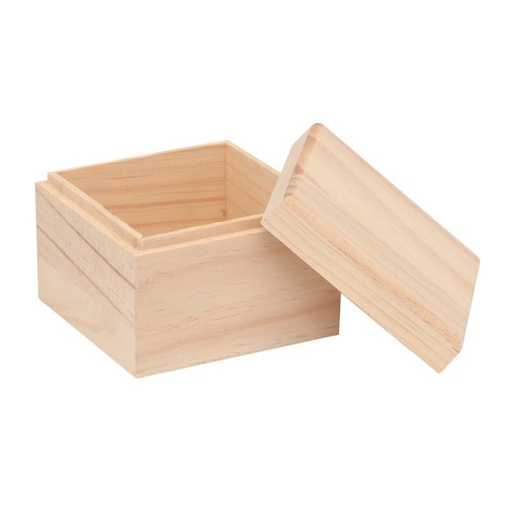 Boîte carrée 10,5x10,5x8cm FSC