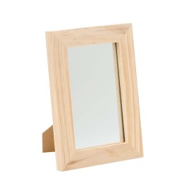 Spiegel Holzrahmen 13,5x19,5cm