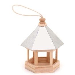 Holz-Vogelhaus 19x13,5x24cm