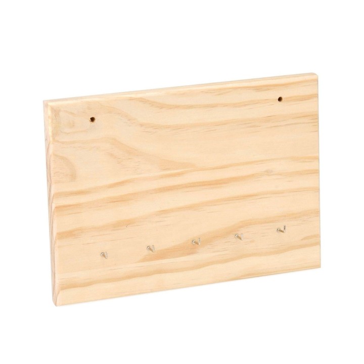 Schlüsselbrett aus Holz 24x17cm