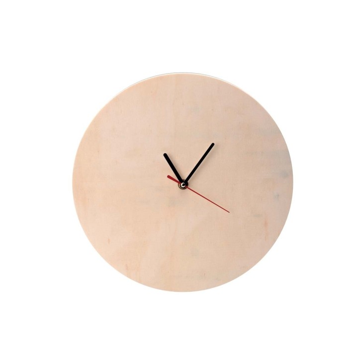 Uhr rund aus Holz 30cm