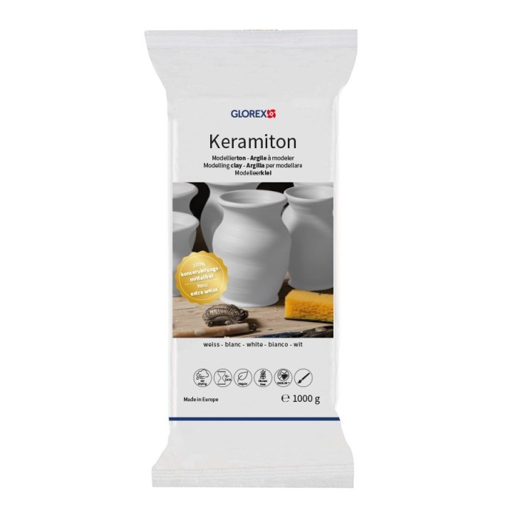 Keramiton, weiss 1000g 100% ohne Konservierungsstoffe