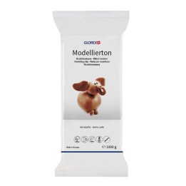Modellierton terracotta 1000g lufthärtend