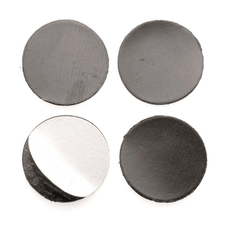 Eléments magnétiques découpés, autocollant, 5 pcs