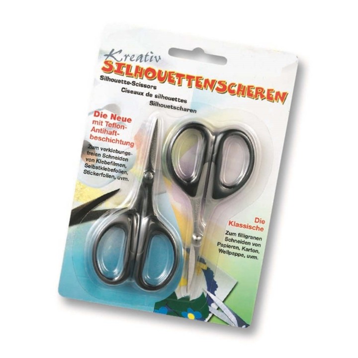 Ciseaux de silhouette set de 2 longueur env. 5cm
