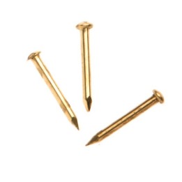 Beschlagstifte 9x0,9mm 50g vermessingt