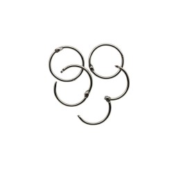 Fermoir en cercle 37mm 4pcs