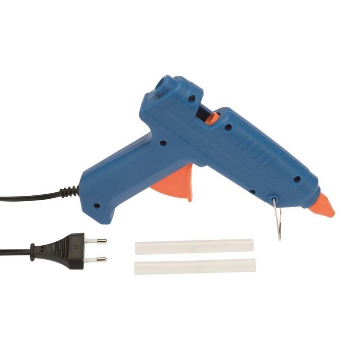 Pistolet à colle "Profi" 60W bleu, top qualité